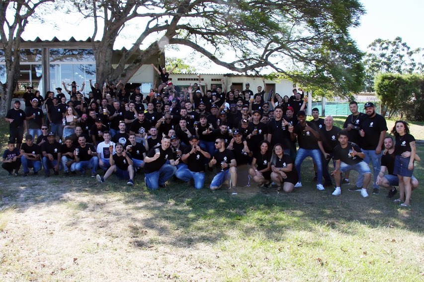 The D'Avila team at our anniversary party · Brazil